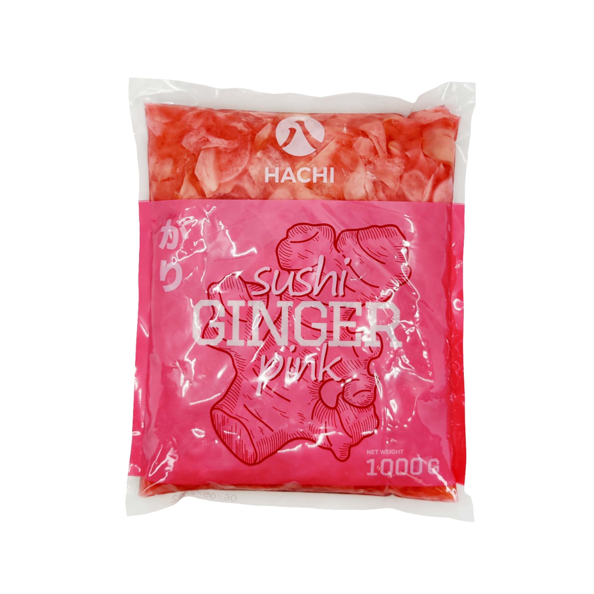 Джинджифил розов маринован, 1кг.