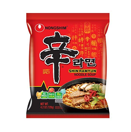 Нудели Инстантни (много люти), 120гр.